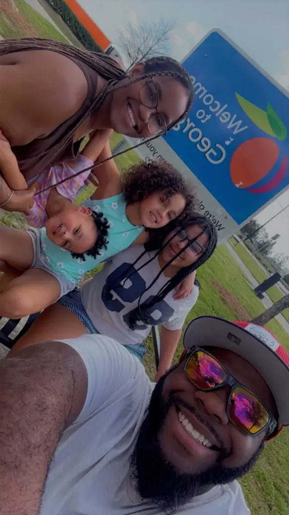 Angela Jolon and family